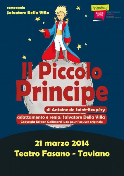 IL PICCOLO PRINCIPE   di Antoine de Saint-Exupéry