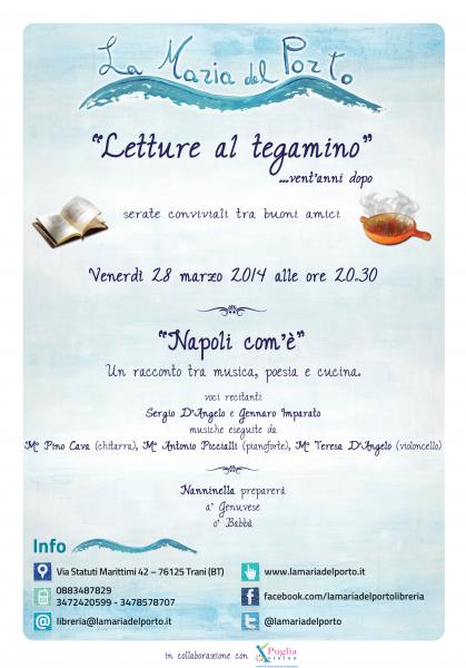 “Letture al tegamino” …vent’anni dopo