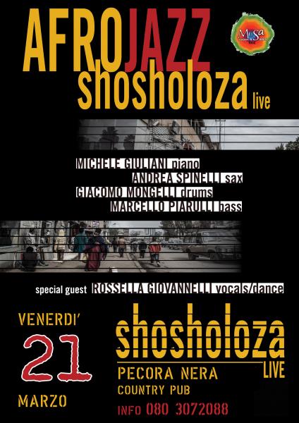 Shosholoza Afrojazz live