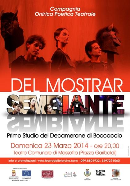 "Del mostrar sembiante"