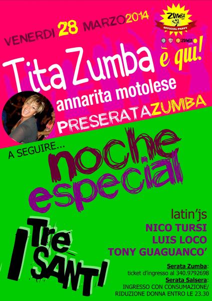 Preserata Zumba + Noche Especial