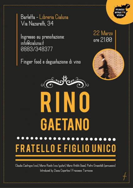 Rino Gaetano, Fratello e figlio unico
