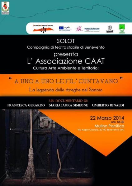 Presentazione del documentario  “A uno a uno le fil cuntavano”. La leggenda delle streghe nel Sannio
