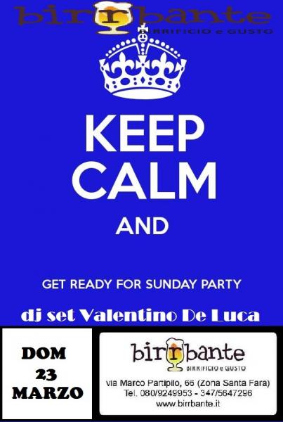 Sunday Party - Dj Set Valentino De Luca
