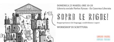 SOPRA LE RIGHE- Riappropriamoci dei linguaggi, condividiamo i sapere