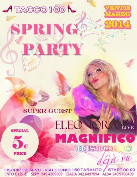 Eleonora Magnifico ospite per "Tacco Cento Spring Party"