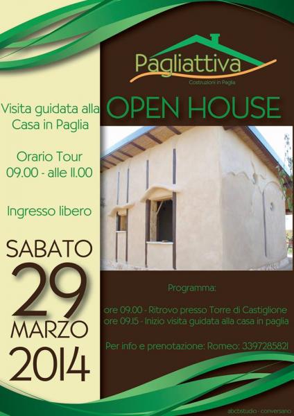 Bio architettura: Visita ad una Casa di Paglia