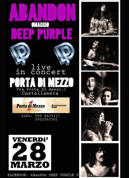 Abandon - Omaggio ai Deep Purple Live