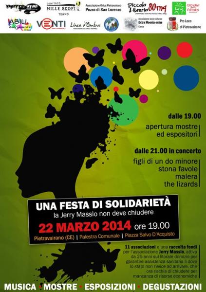 Festa di Solidarietà - Jerry Masslo non deve chiudere