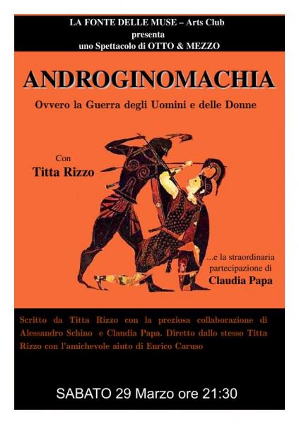 Androginomachia - Spettacolo comico di cabaret