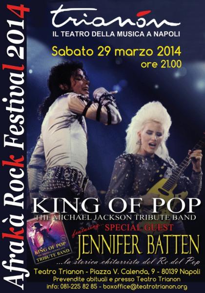 King of Pop  Tributo a Michael Jackson  con Jennifer Batten