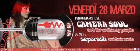 Camera Soul after dinner Sepcrash Dj set//Sabato Houselovers Show