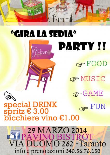 Gira la Sedia Party