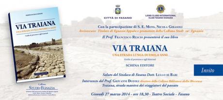 Presentazione del PROGETTO PARCO TRAIANA, con la presentazione del libro di Pierfrancesco Rescio “VIA TRAIANA”