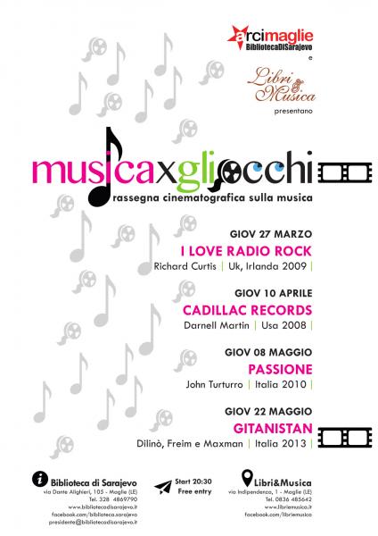Rassegna Cinematografica "Musica per gli occhi"