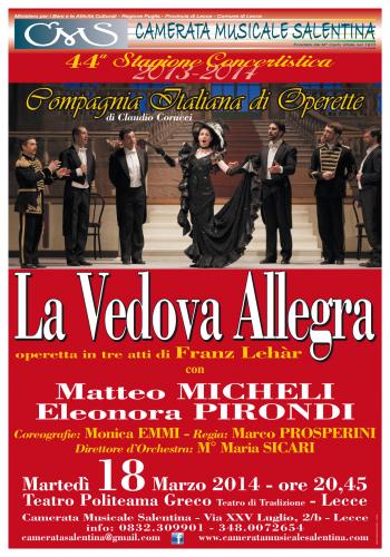 15. La Vedova Allegra - operetta