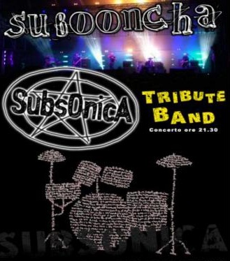 Subsonica live Tribute con i  Subooncha