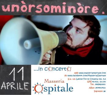 Unòrsominòre in concerto
