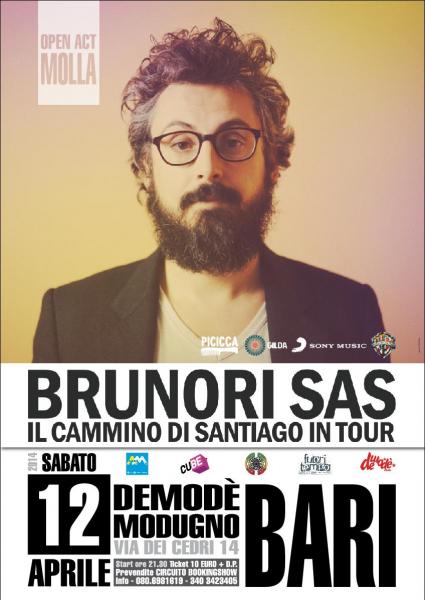 Brunori SAS live - Il Cammino di Santiago in Tour