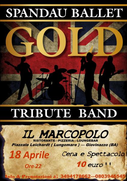 GOLD Spandau Ballet Tribute Band