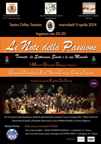 LE NOTE DELLA PASSIONE - Taranto, la Settimana Santa e le sue Musiche