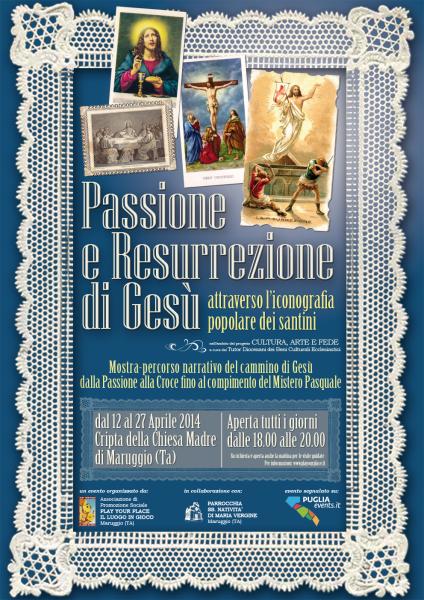 Passione e Resurrezione di Gesù, attraverso l’iconografia popolare dei santini