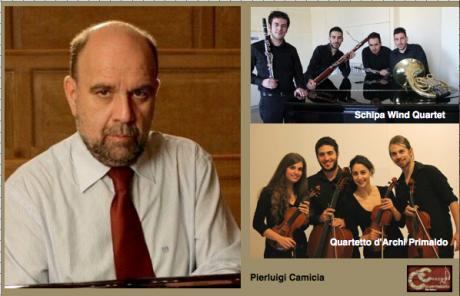 Concerto in Quintetto – Pierluigi Camicia con il Quartetto D’archi Primaldo e lo Schipa Wind Quartet