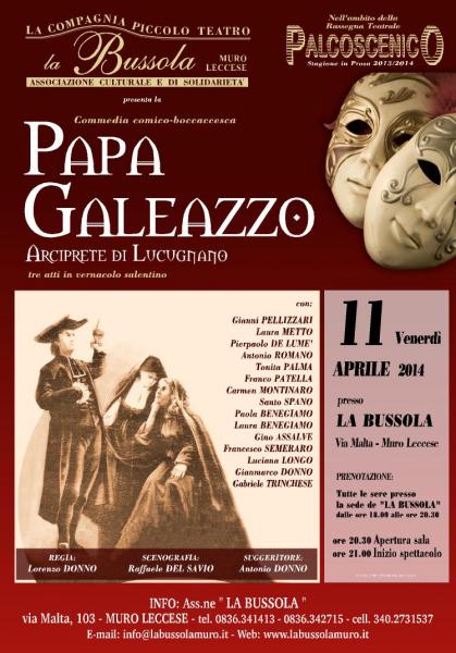 "PAPA GALEAZZO" - Arciprete di Lucugnano