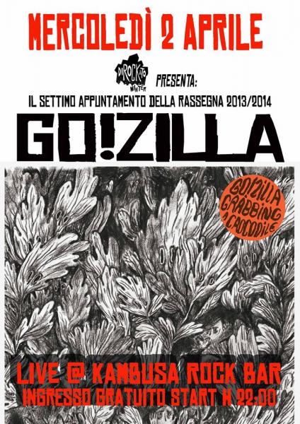 Go!Zilla in concerto  Dirockato Winter