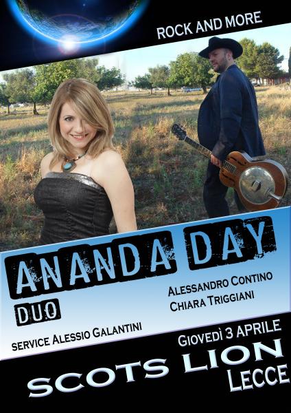 Ananda Day duo live