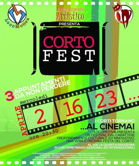 CortoFest - Rassegna di cortometraggi nazionali ed internazionali