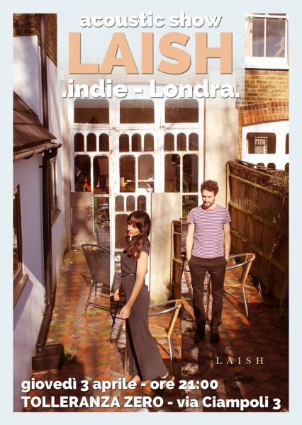 concerto LAISH (Indie from Londra)