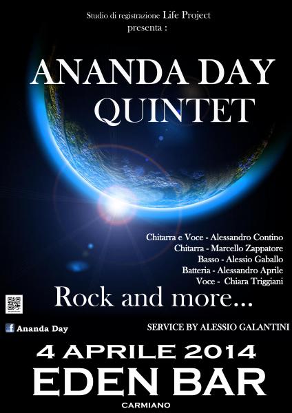 Ananda Day Quintet LIVE