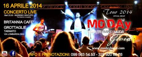 Coverband Modà - Modày Live