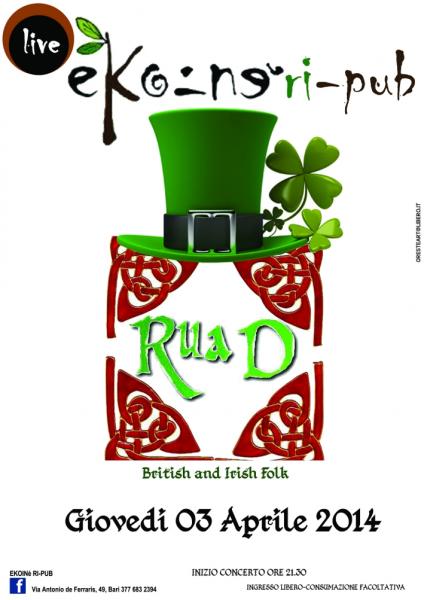 RuaD - ballate e canzoni tradizionali irlandesi e inglesi