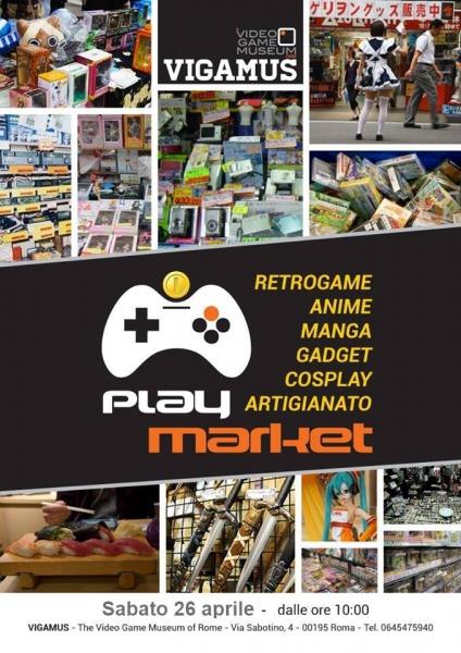 Playmarket: mercatino retrogame, anime, manga, gadget e cosplay