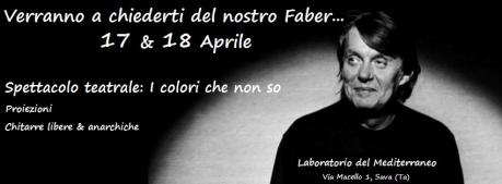 Verranno a chiederti del nostro Faber...