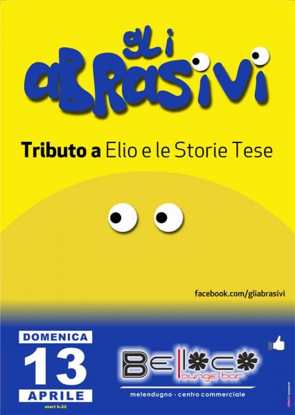 Gli Abrasivi, tributo ad Elio e le Storie Tese, in concerto