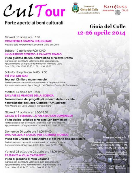 CULTour. Porte aperte ai beni culturali