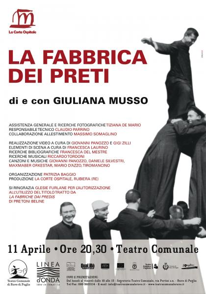 La Fabbrica dei preti_di e con Giuliana Musso
