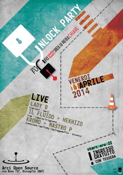 UNLOCK PARTY - Chi è fuori resta fuori senza la parola chiave