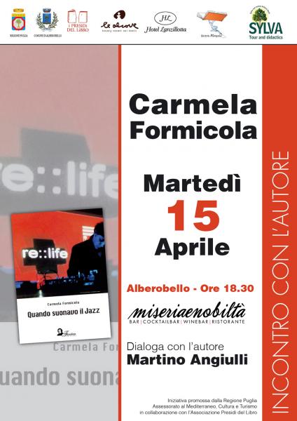 "QUANDO SUONAVO IL JAZZ" conversazione con Carmela Formicola