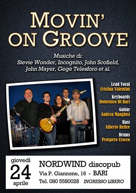Movin'on Groove in concerto