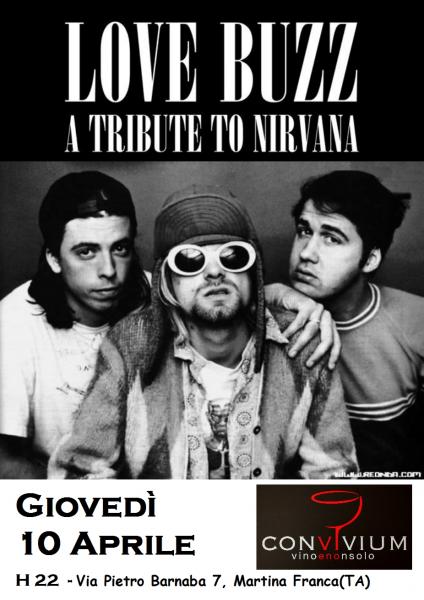 LOVE BUZZ in concerto - A Tribute to Nirvana