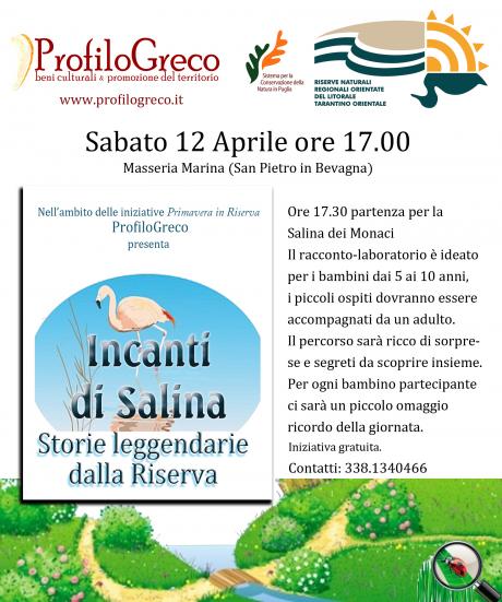 Incanti di Salina- Storie leggendarie dalla Riserva