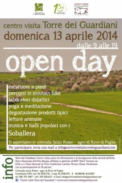 Open Day  “Torre dei Guardiani”