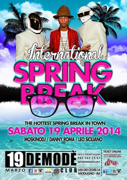 International Love Spring Break Party