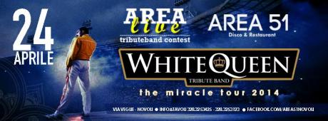 Tributo a Freddie Mercury all'Area51: sul palco novolese tornano i White Queen