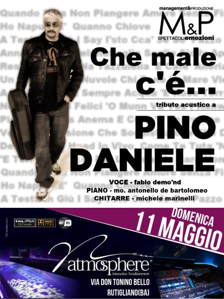 CHE MALE C'E' il tributo acustico a Pino Daniele