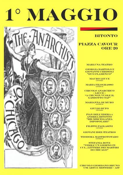 1° MAGGIO 2014 – FESTA DEI LAVORATORI